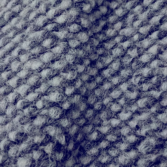 GAP Birdseye knit round neck blazer. Grey/Black. Size 8. - Picture 4 of 4